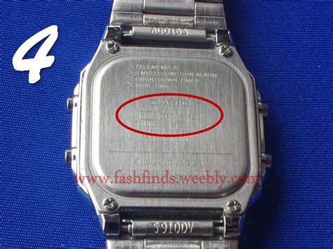 difference between original and replica casio watches|how to check for casio watch.